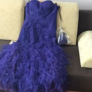 Evening designer dress